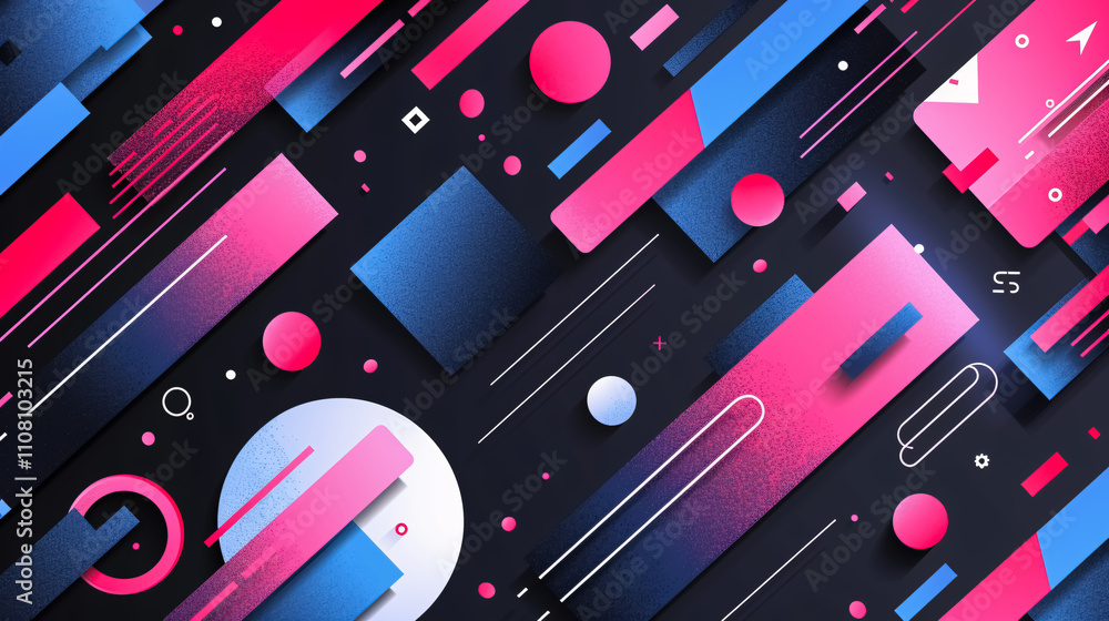 Abstract Business Background with Geometric Shapes: Geometric shapes background for business use. Abstract Business Background with Geometric Shapes: Geometric shapes background for business use.