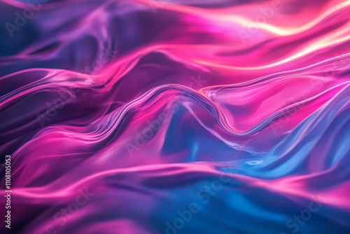 Wallpaper Mural Colorful Light Trails with Glowing Neon Waves and Vibrant Energy Flow – Abstract Digital Art Background Torontodigital.ca