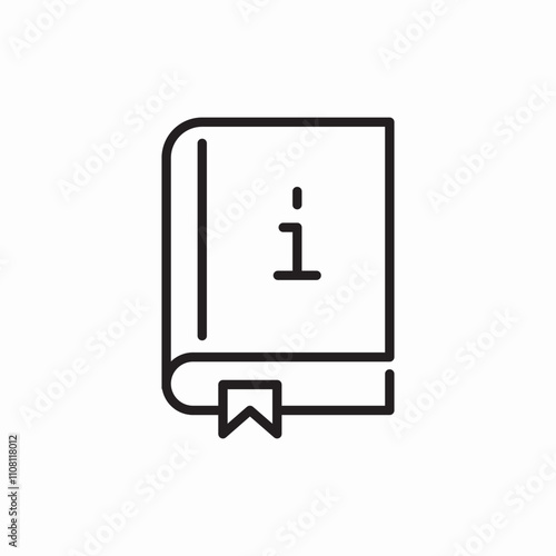 user manual icon sign vector