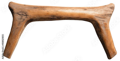 PNG Traditional wooden headrest