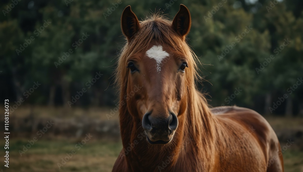 Obraz premium Portrait of a horse.