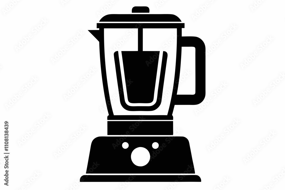 blender line art silhouette vector illustration blender line art silhouette vector illustration