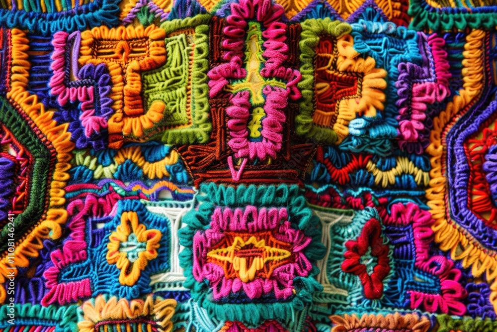 Fototapeta premium mexican pattern 