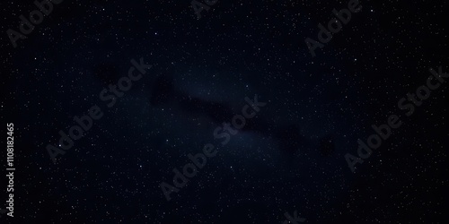 Night sky filled with sparkling stars against a black background, sparkling, galaxy, space photo