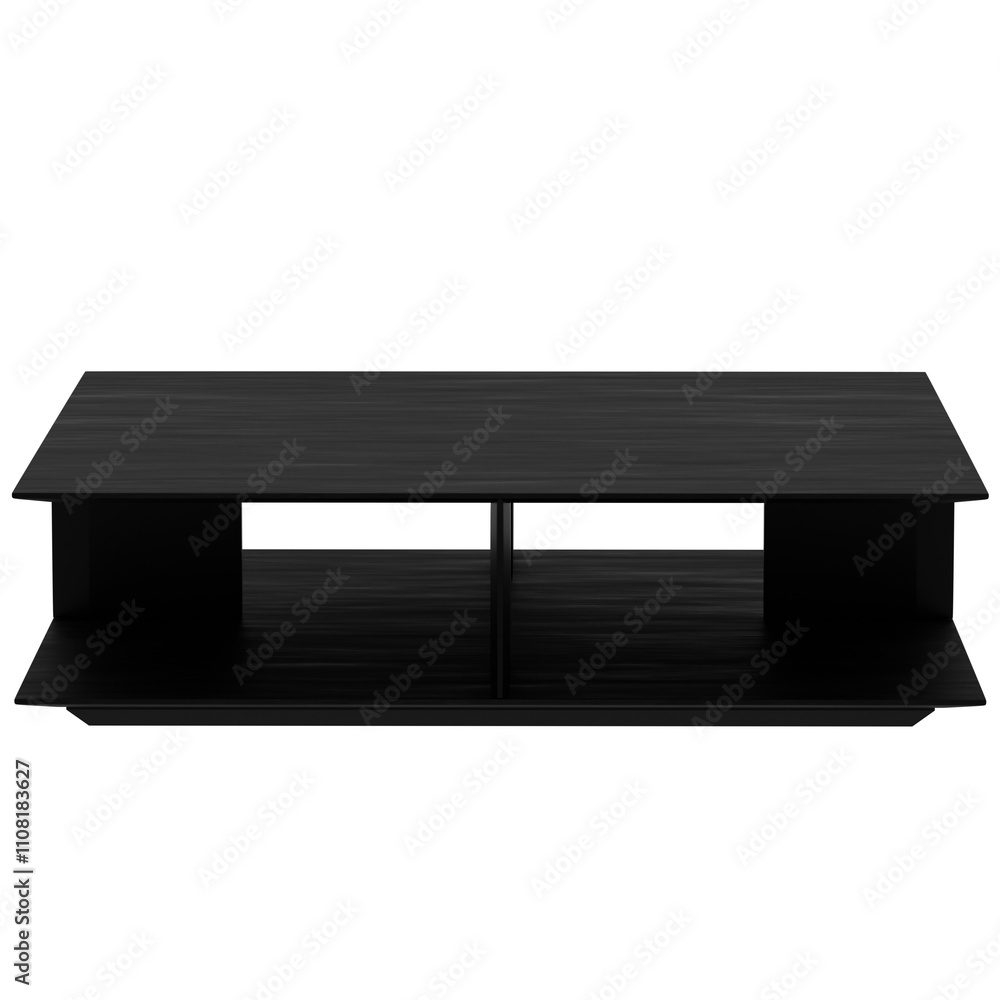 3d render square table with transparent background 3d render square table with transparent background