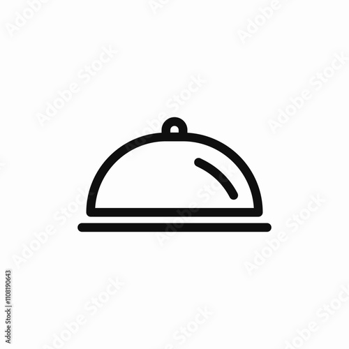 food tray icon sign vector