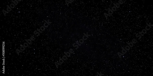 Starry night sky with twinkling stars on dark background, galaxy, night sky