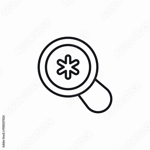 hospital search icon sign vector
