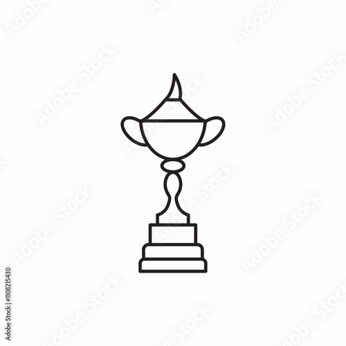 cup award champion icon sign vector