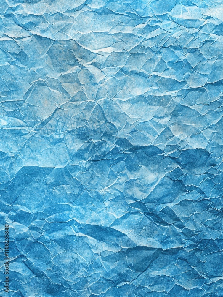 Obraz premium Blue paper with a rough texture