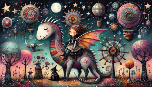 Dragones y Sueños Encantados