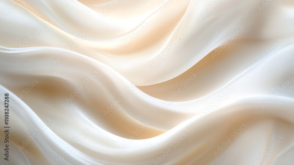 Obraz premium Silk Fabric Waves