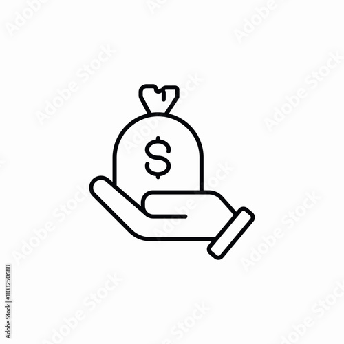 money insurance icon sign vector