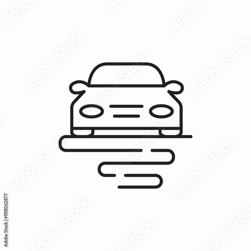 car vehicle icon sign vector