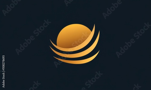 simple without text logo for a solar energy company photo