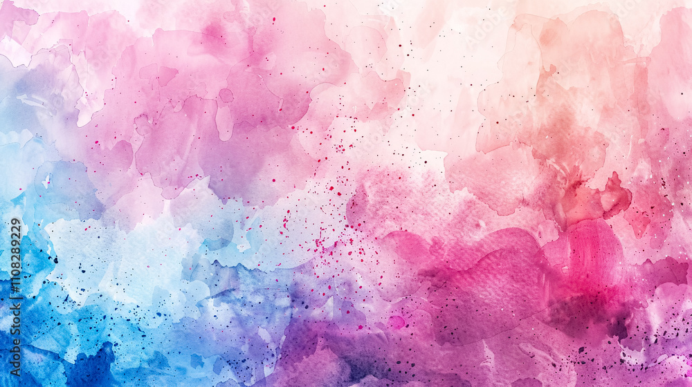 Fototapeta premium Watercolor Texture: General watercolor texture background.