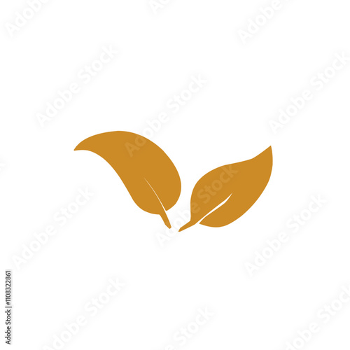 withered leaf vector