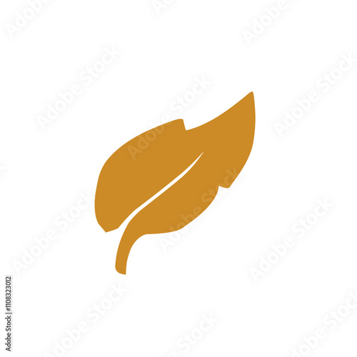 withered leaf vector