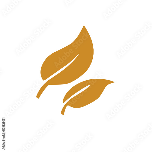 withered leaf vector