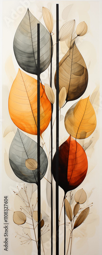 Art Image for Frames and Posters, Resolution 150 dpi, Size 90:225, Oil Painting, Watercolor, Realistic, Abstract Style, Geometric, Minimalist, Landscape, Urban, Nature, High Definition