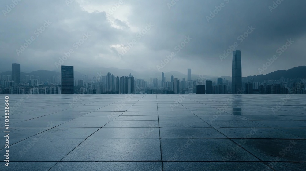 Fototapeta premium Exploring the modern metropolis