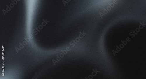 Dark Grainy Background, Mystic Smoke Gradient, Noise texture banner backdrop poster header cover design