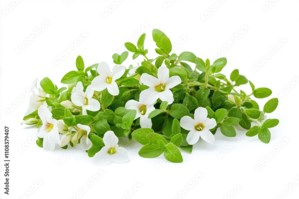 Bacopa monnieri: a flowering ayurvedic herb known as brahmi, employed in classic treatments to boost mental skills and improve cognitive function