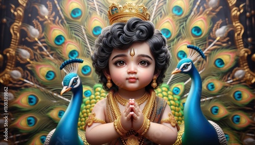 Wallpaper Mural Cute Lord Murugan | Lord Kartikeya Torontodigital.ca