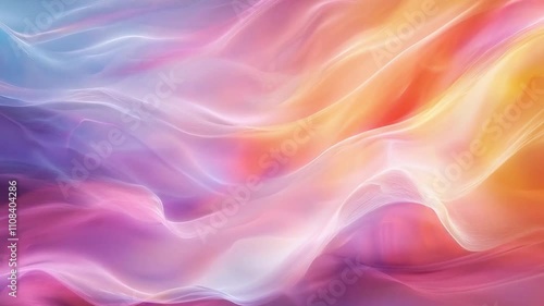 Wallpaper Mural Colorful abstract waves flow gracefully in a mesmerizing display of light and movement. Generative AI Torontodigital.ca