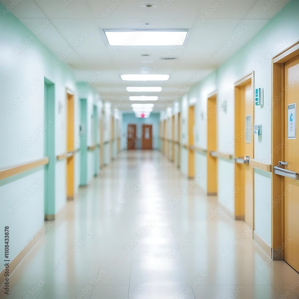 Obraz premium corridor in hospital
