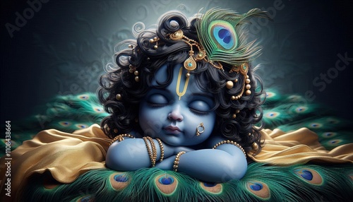 Shree Krishna for Janmashtami, Bal Krishna, Radha Krishna photo