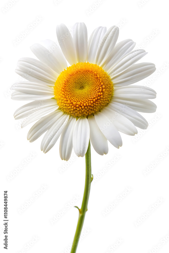 Fototapeta premium daisy isolated on white background