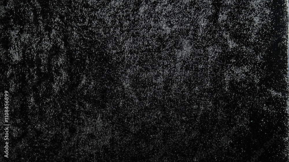 Fototapeta premium A black velvet texture background, soft and luxurious with faint shadowing