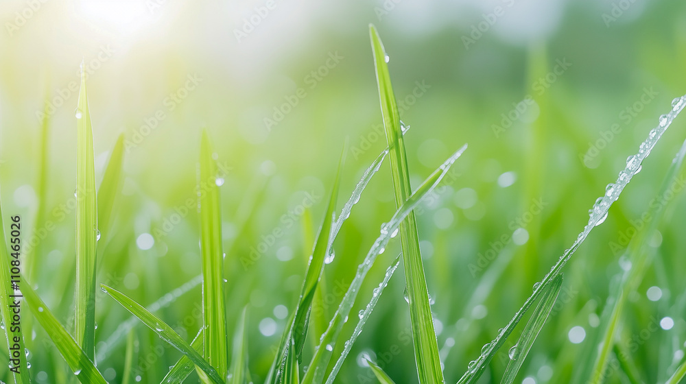 Obraz premium Green grass texture can be use as background