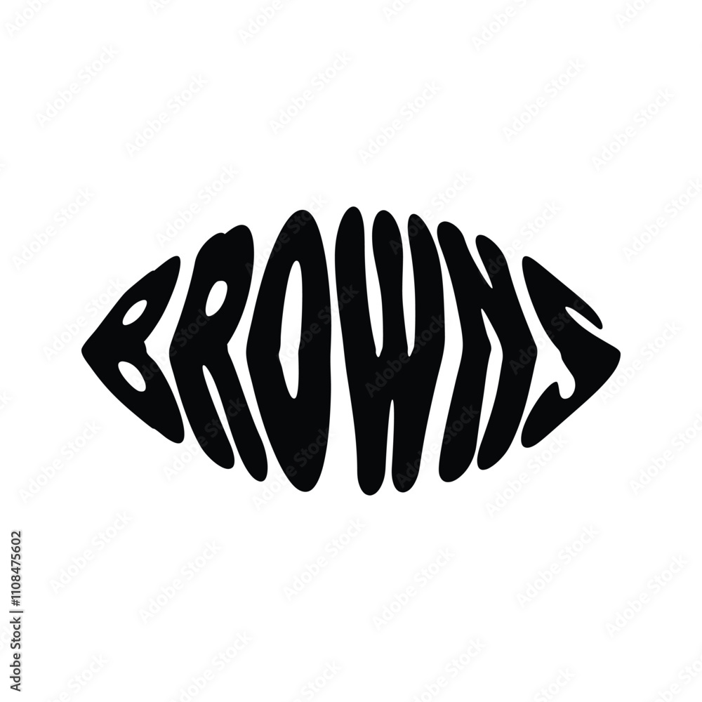 Fototapeta premium Browns Free Vector Design on White Background