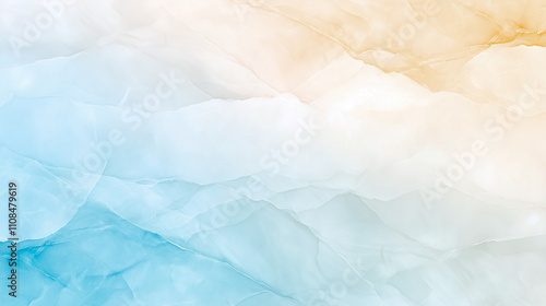 Wallpaper Mural Marble ink colorful. Blue marble pattern texture abstract background. can be used for background or wallpaper Torontodigital.ca