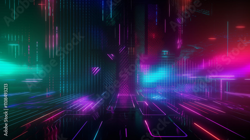 Futuristic abstract background