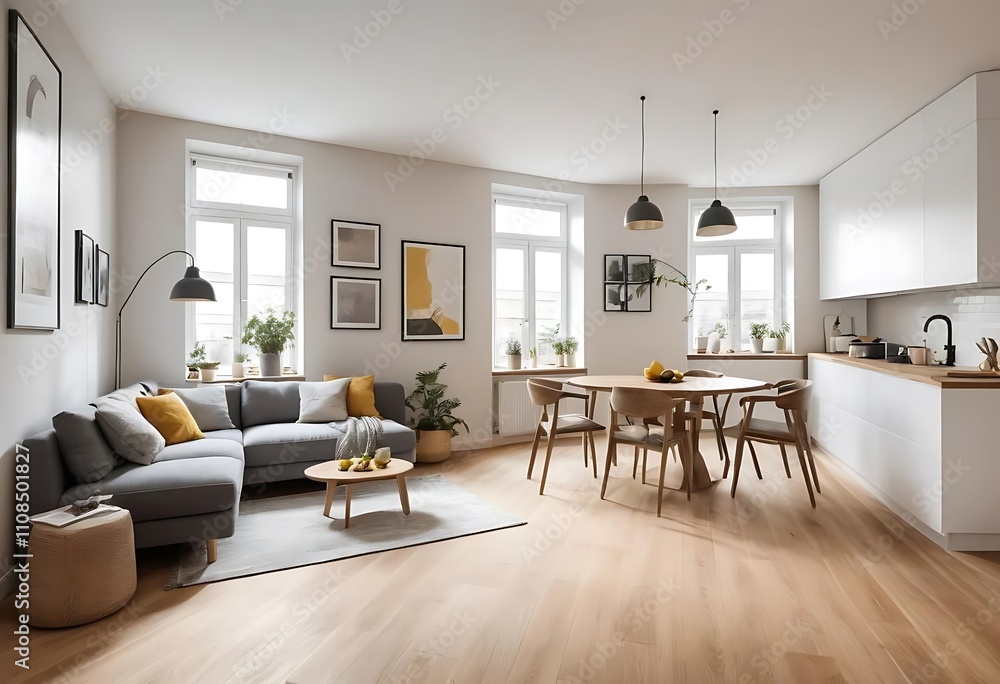 Fototapeta premium modern living room