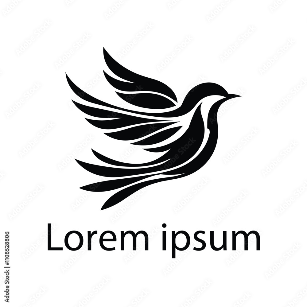 Obraz premium Bird Logo Design Template