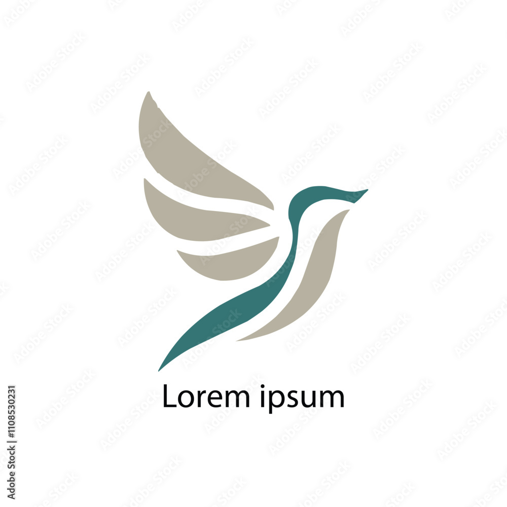 Fototapeta premium Bird Logo Design Template