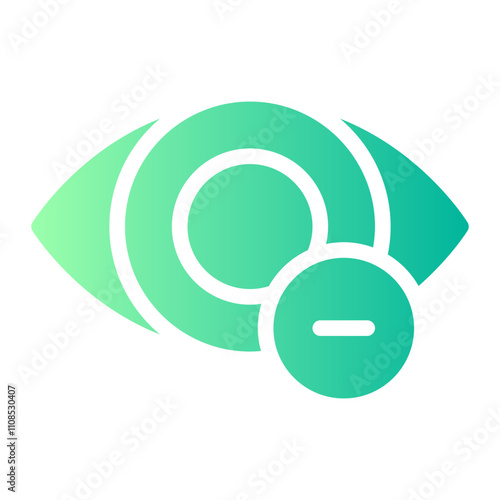 myopia gradient icon