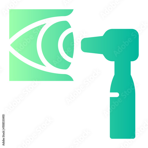 otoscope gradient icon