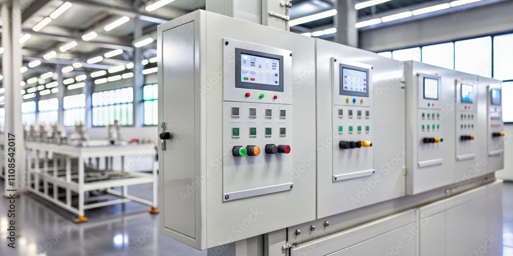custom made wallpaper toronto digitalIndustrial Control Panel Multiple Displays, Buttons and Switches in Factory Setting, Automation, Manufacturing Automation, HMI