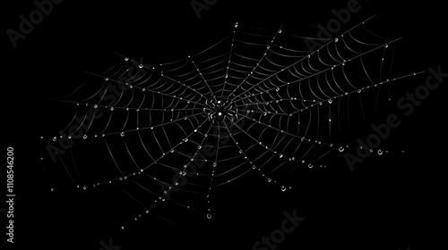 gossamer spider web photo