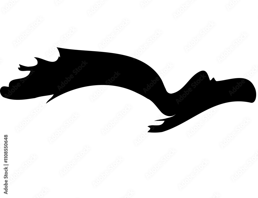 Obraz premium Ethereal Flux Infinite Drift Abstract Rhapsody Gradient Harmony Liquid Geometry Brush Stork