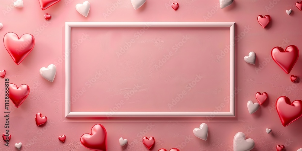 Love-themed photo frame for Valentine's Day memories. Love-themed photo frame for Valentine's Day memories.