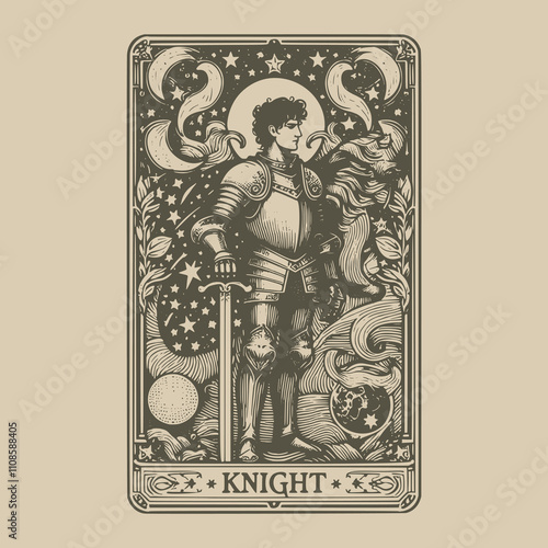 dark knight ouija tarot playing card tattoo