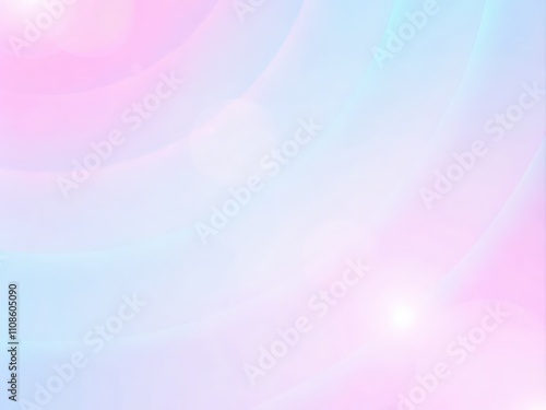 Soft Pastel Abstract Background with Glowing Light Effect