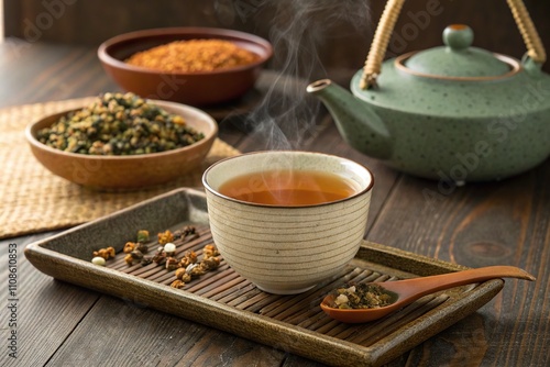 Genmaicha – Japanese Green Tea with Roasted Brown Rice photo