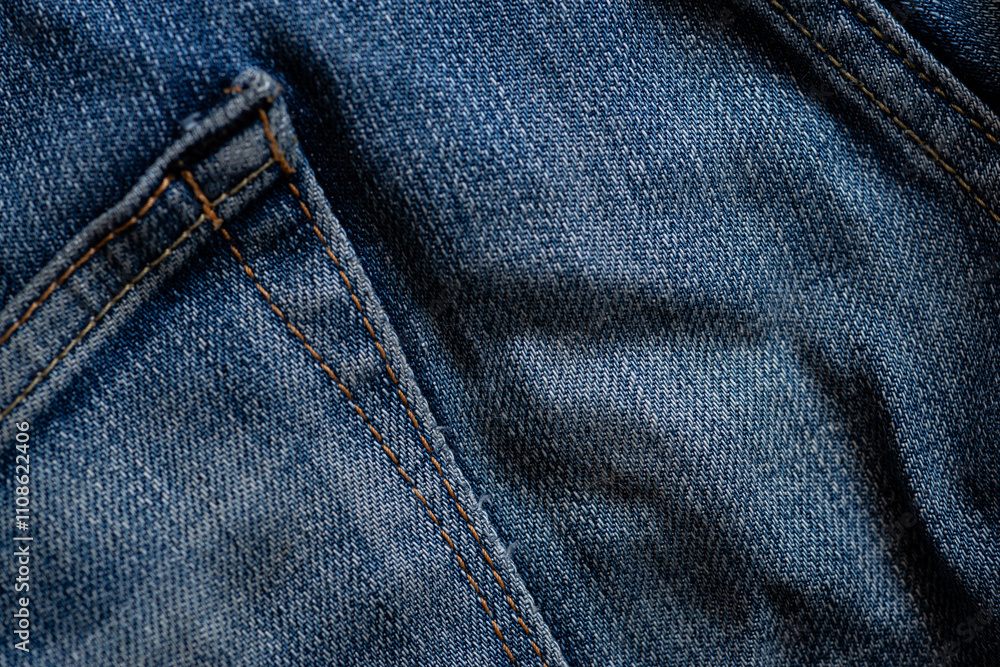 Fototapeta premium 美しいジーンズの背景